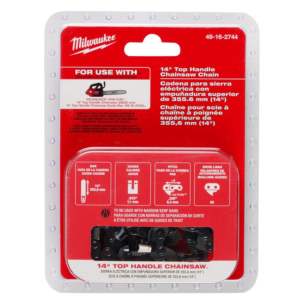 14 in. Top Handle Chainsaw Chain with 59-Drive Links