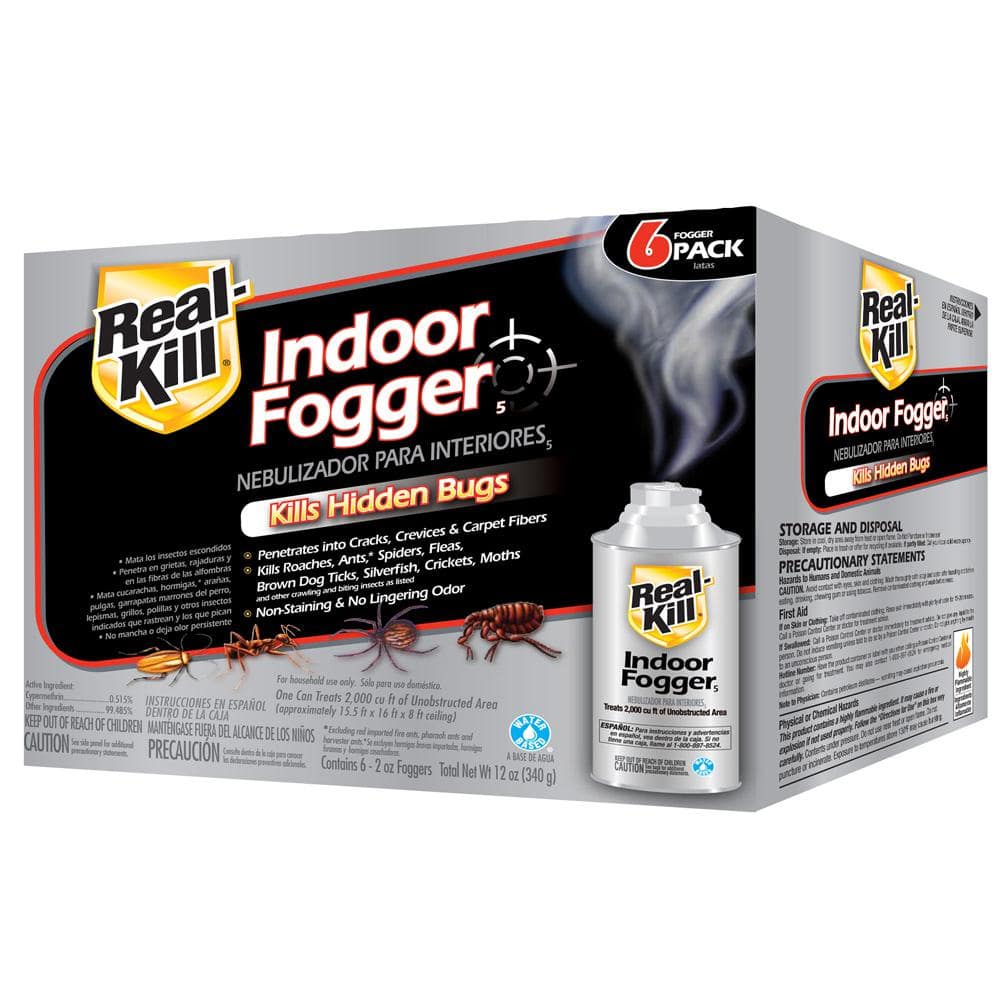 2 oz. Indoor Fogger Insect Killer Aerosol (6-Count)